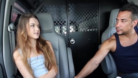 Innocent Teen Alex Mae Roughly Dicked After Being Lost